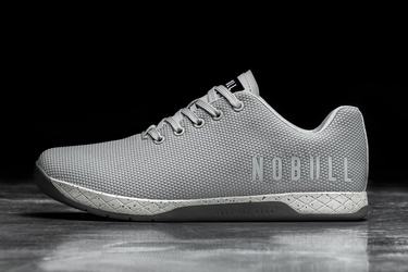 Nobull Superfabric Arctic Men's Trainers Dark Grey | Australia (ZO2674)